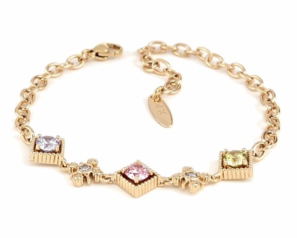 gold bracelet for a gold-plated leg