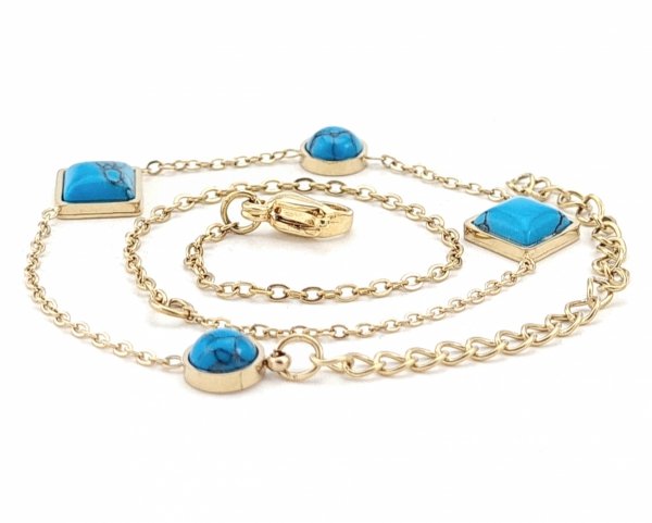 GOLD BRACELET celebrity STAINLESS STEEL
