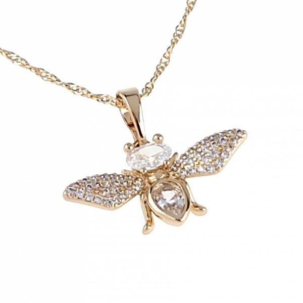 gold pendant 18k shiny xuping