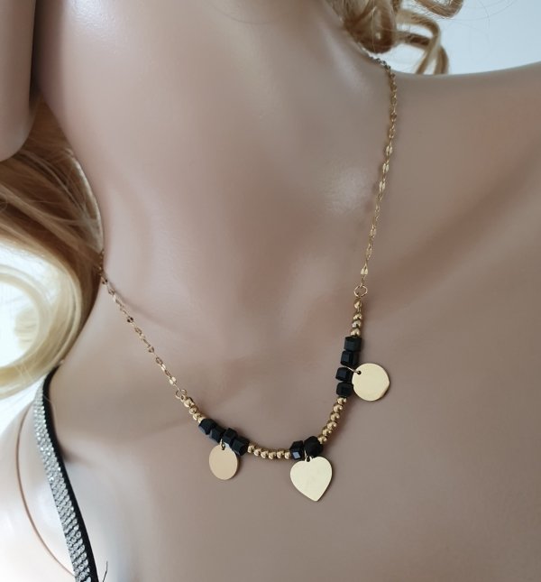 GOLD CHAIN NECKLACE celebrity STAINLESS STEEL