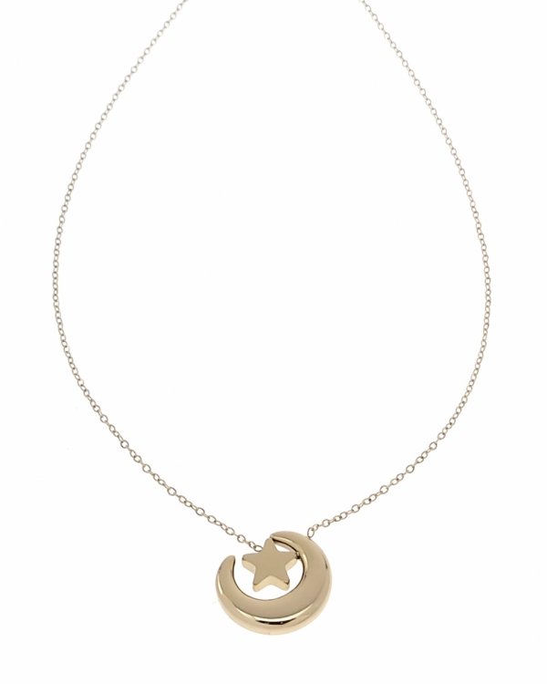 GOLD CHAIN NECKLACE celebrity STAINLESS STEEL
