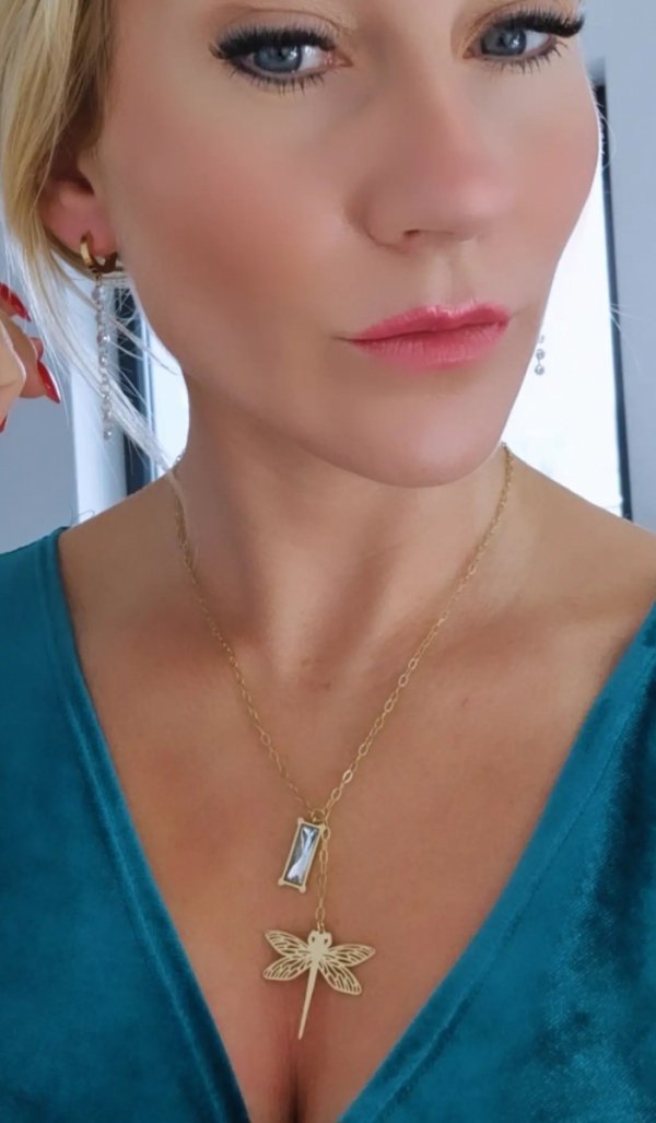GOLD CHAIN NECKLACE celebrity STAINLESS STEEL