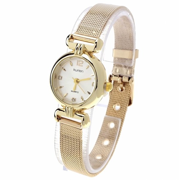 Women's watch golden kurren stainless steel