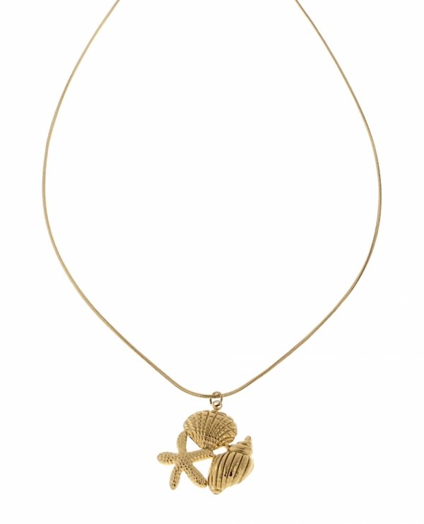 GOLD CHAIN NECKLACE celebrity STAINLESS STEEL