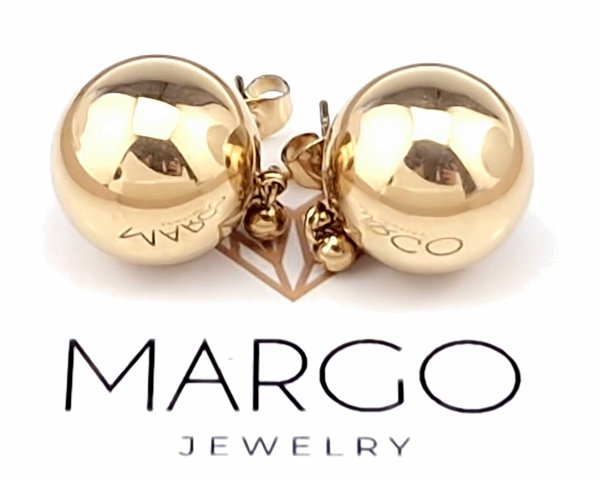 gold plated earrings with exclusive cubic zirconia
