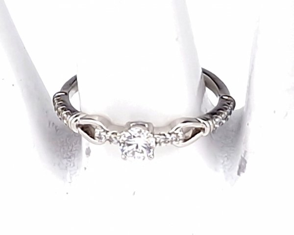 gold ring 18,60mm. gold-plated engagement xuping