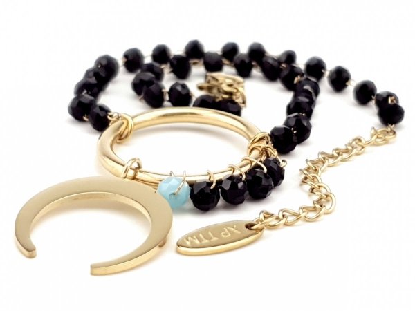 BRACELET GOLD CELEBRITY STAINLESS STEEL