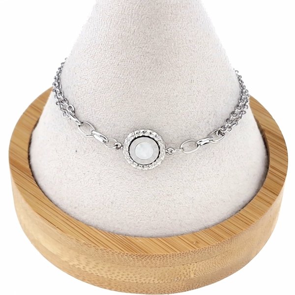 BRACELET GOLD CELEBRITY STAINLESS STEEL