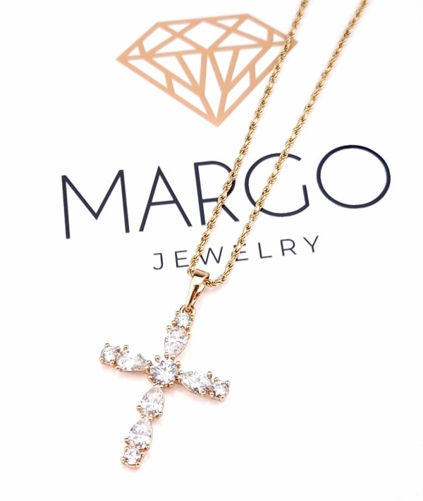 gold pendant 18k shiny xuping