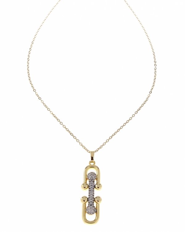 GOLD CHAIN NECKLACE celebrity STAINLESS STEEL