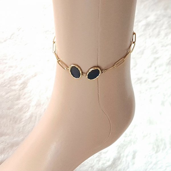 BRACELET GOLD CELEBRITY STAINLESS STEEL