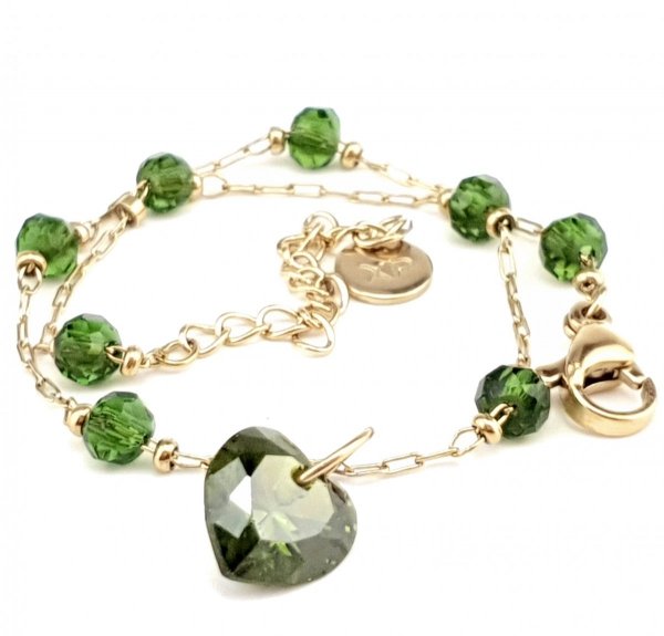 BRACELET GOLD CELEBRITY STAINLESS STEEL