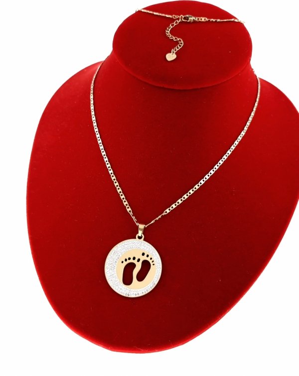GOLD CHAIN NECKLACE celebrity STAINLESS STEEL