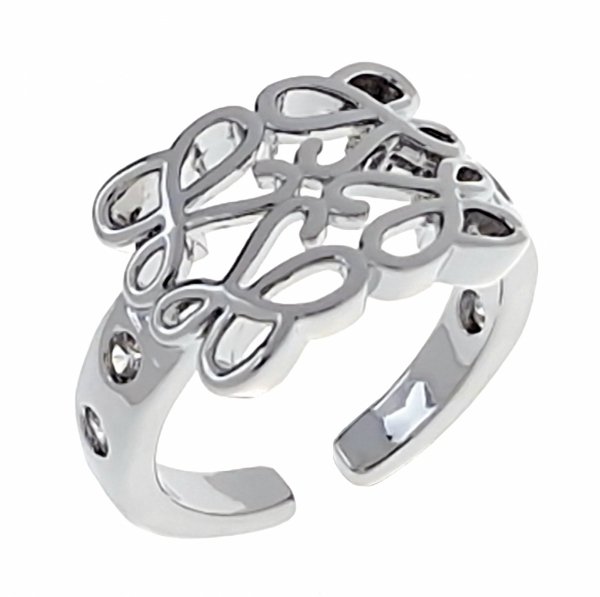 gold ring 17,00mm. gold-plated engagement xuping