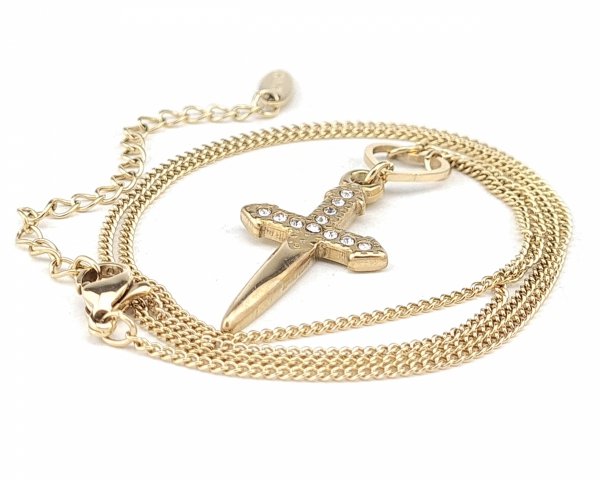 GOLD CHAIN NECKLACE celebrity STAINLESS STEEL