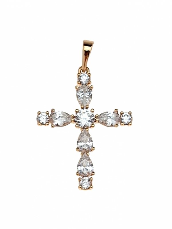 gold pendant 18k shiny xuping