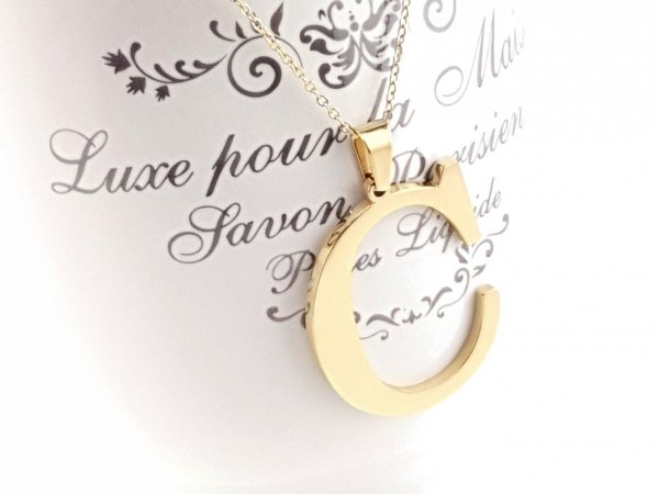 GOLD CHAIN NECKLACE celebrity STAINLESS STEEL