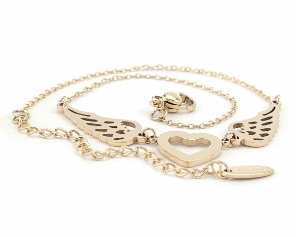 BRACELET GOLD CELEBRITY STAINLESS STEEL