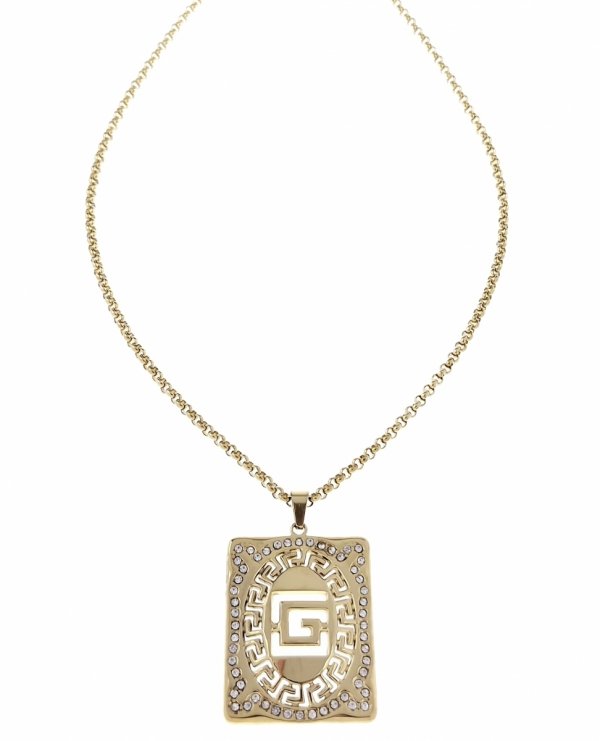 GOLD CHAIN NECKLACE celebrity STAINLESS STEEL