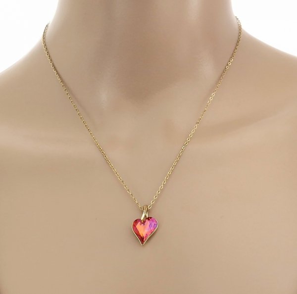 Gold Chain Celebrity Gold Plated Necklace 18K XUPING