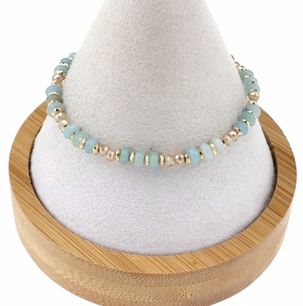 BRACELET GOLD CELEBRITY STAINLESS STEEL
