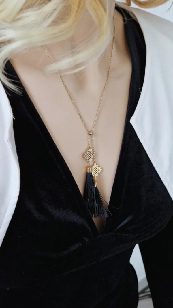 GOLD CHAIN NECKLACE celebrity STAINLESS STEEL