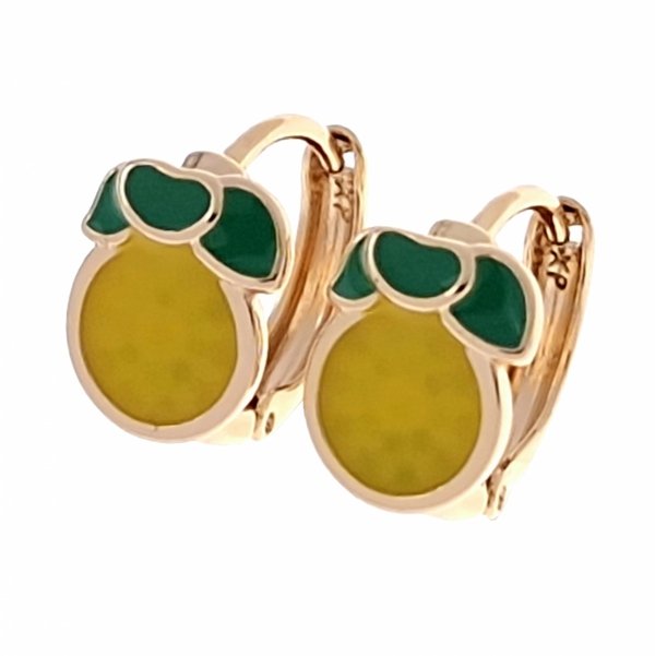 exclusive swarovski gold-plated earrings