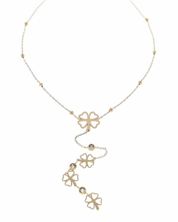GOLD CHAIN NECKLACE celebrity STAINLESS STEEL