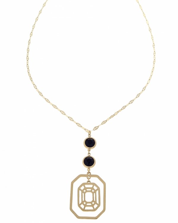 GOLD CHAIN NECKLACE celebrity STAINLESS STEEL