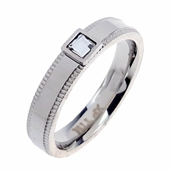 ring 17,30mm gold stainless steel