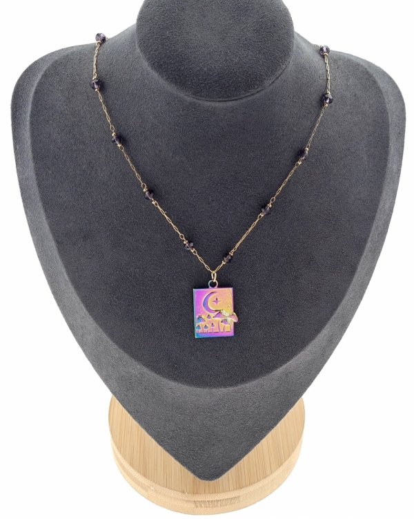 GOLD CHAIN NECKLACE celebrity STAINLESS STEEL