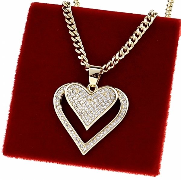 gold pendant 18k shiny xuping