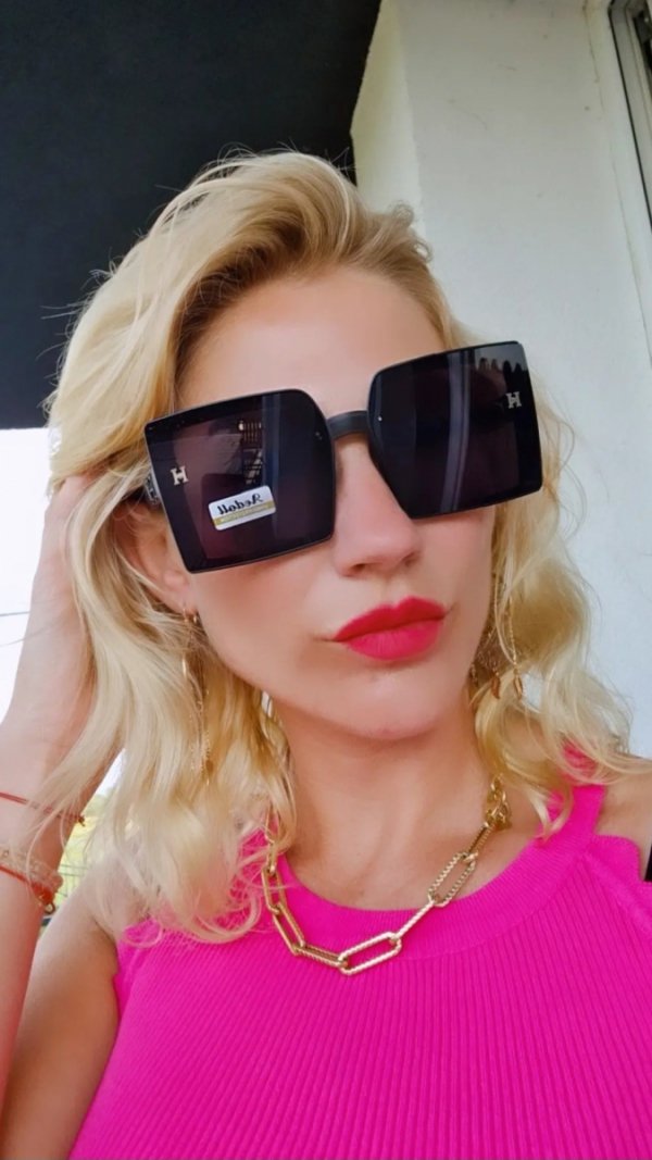 n28 Damskie okulary przeciwsłoneczne muchy ozdobne UV400