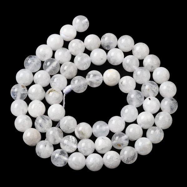 3553 Kamień księżycowy kamień naturalny 6-6,8mm sznur 38cm