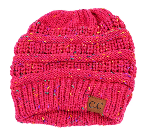 53 Ciepła i przyjemna miękka czapka robiona na drutach na zimę