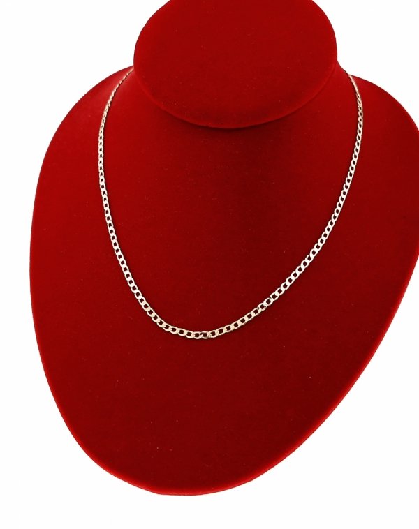 4857 Złoty łańcuszek 45cm naszyjnik pozłacany 14K 