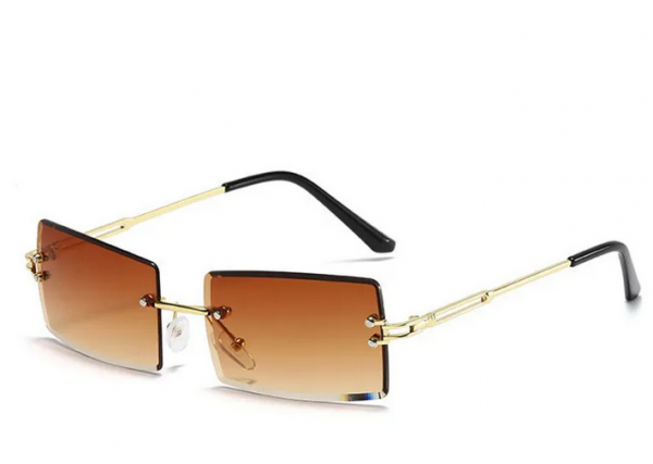 2425 Damskie okulary przeciwsłoneczne lato ozdobne