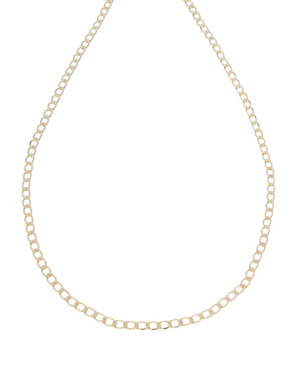 4857 Złoty łańcuszek 45cm naszyjnik pozłacany 14K 