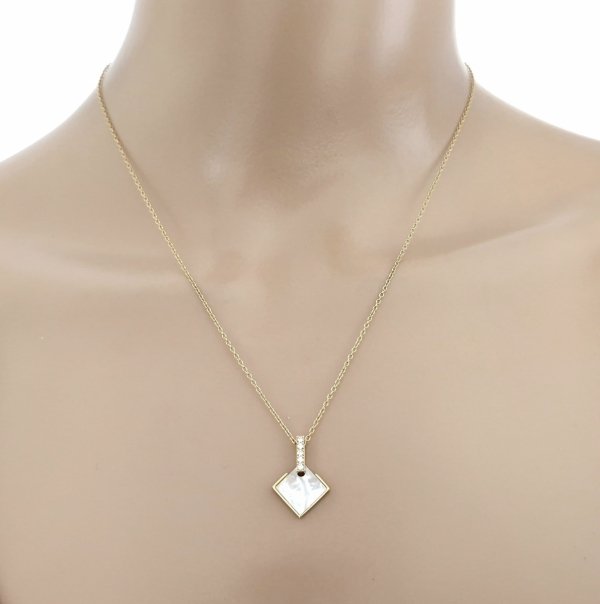 2903 Złoty łańcuszek 45+5 naszyjnik stal chirurgiczna nierdzewna 316L 