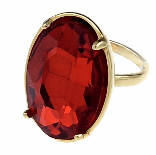 2717 Pierścionek złoty stal chirurgiczna 316L nierdzewna