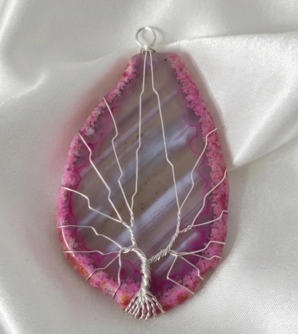 2320i Zawieszka agat kamień naturalny 1 sztuka