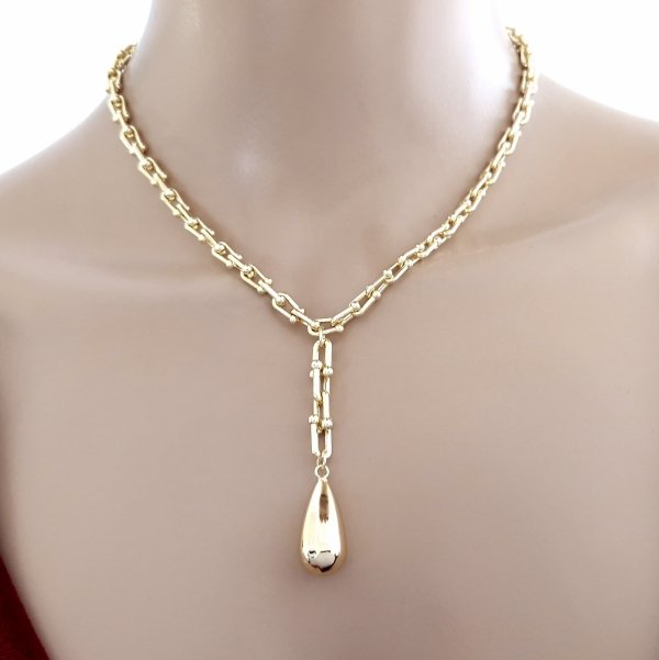 2405a  Złoty łańcuszek naszyjnik 40+5cm pozłacany 14k 