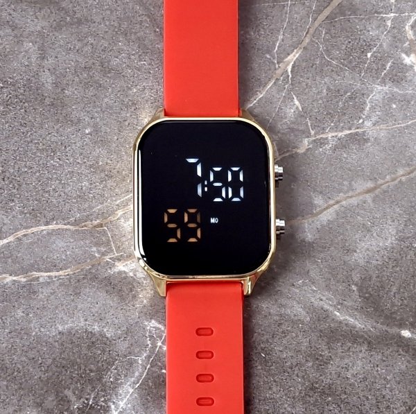 2263 Zegarek sylikonowy elektroniczny gumowy Kurren