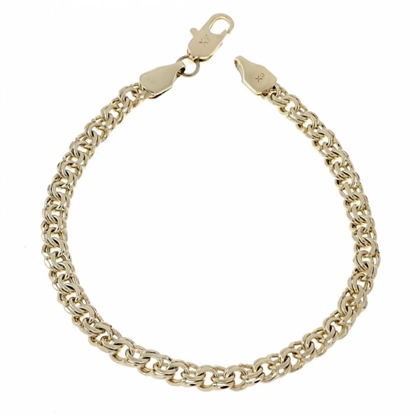 2612 Bransoletka elegancka złota 20cm pozłacana 14k Xuping
