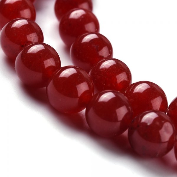 2861 Jadeit kamień naturalny 10mm pasmo 38cm