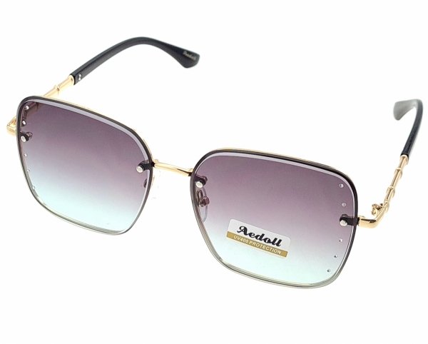 3773 Damskie okulary przeciwsłoneczne muchy ozdobne UV400