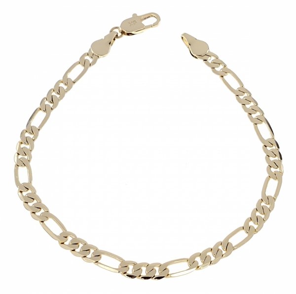 351a Bransoletka elegancka złota 19cm pozłacana 14k Xuping