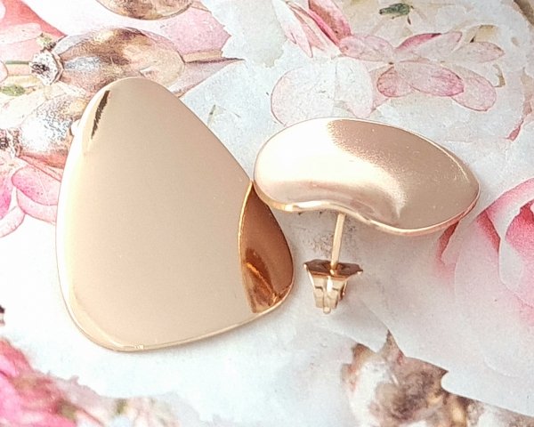 3155 Złote kolczyki pozłacane 18k Xuping wiszące
