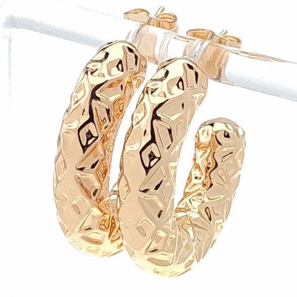 2378 Złote kolczyki pozłacane 18k Xuping wiszące 