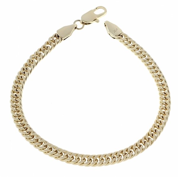 2220 Bransoletka elegancka złota 19cm pozłacana 14k Xuping